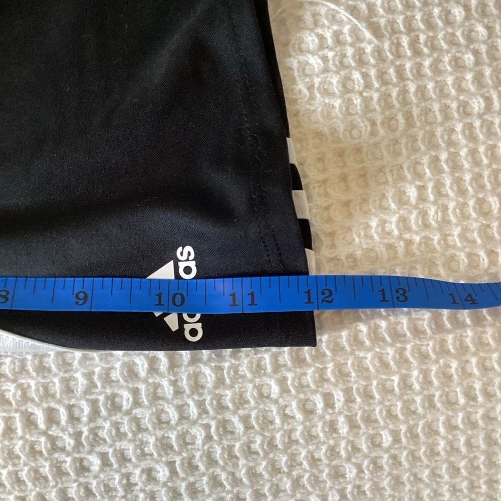 Girls NWT‎ Adidas Performance Skort Medium Black / white - Picture 10 of 10